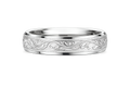 Men's Engraved Vine Pattern Band