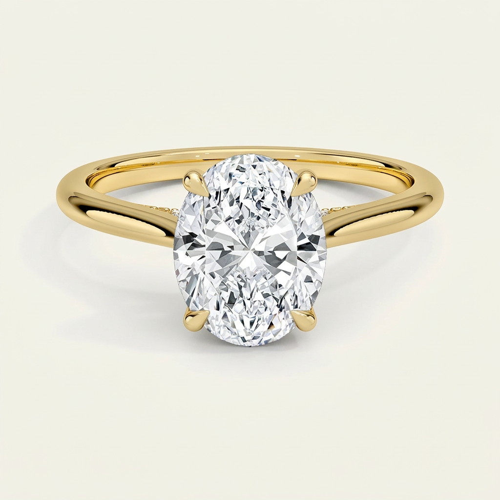 Dawn 1.5mm Diamond Ring in 14K Yellow Gold