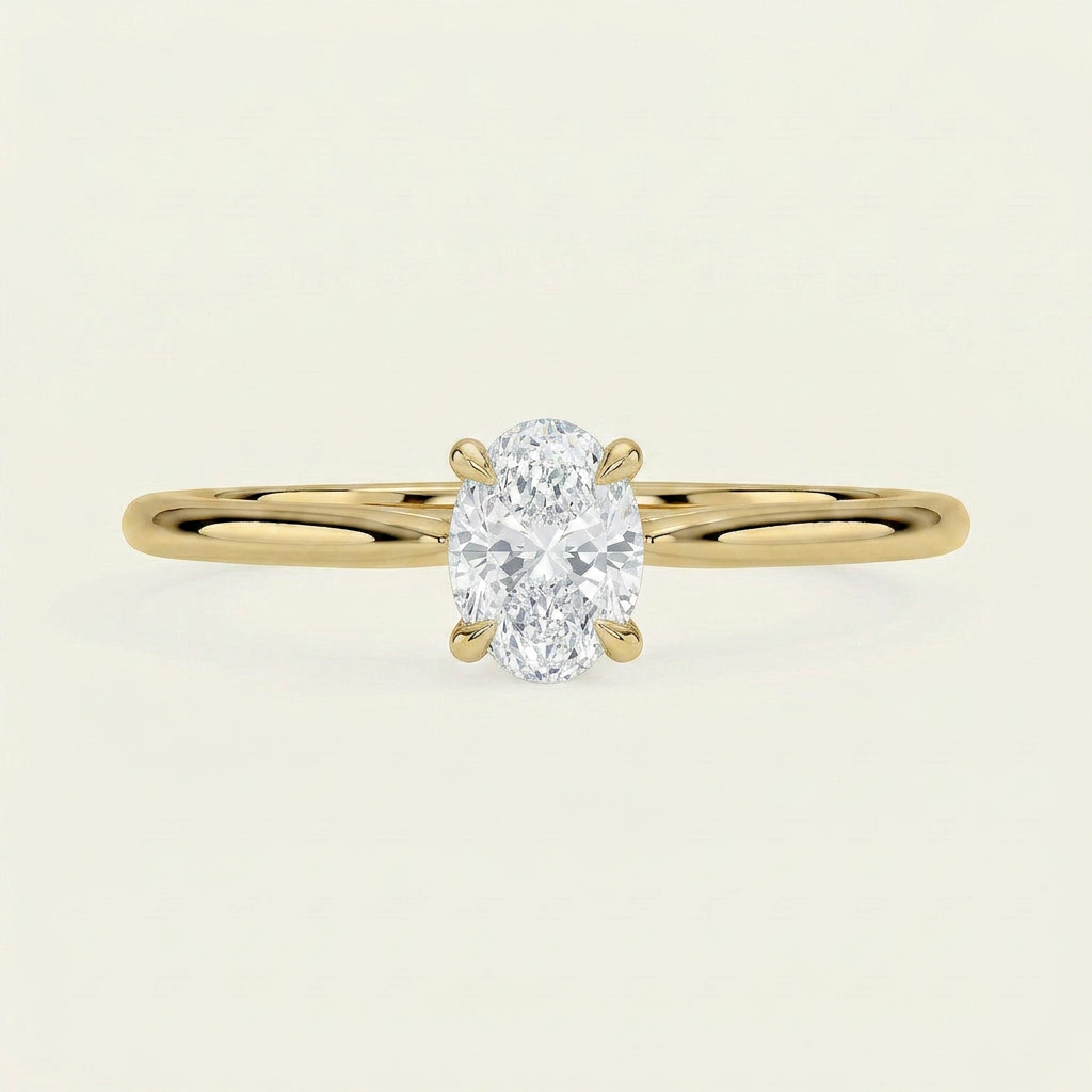 Dawn 1.5mm Diamond Ring in 14K Yellow Gold