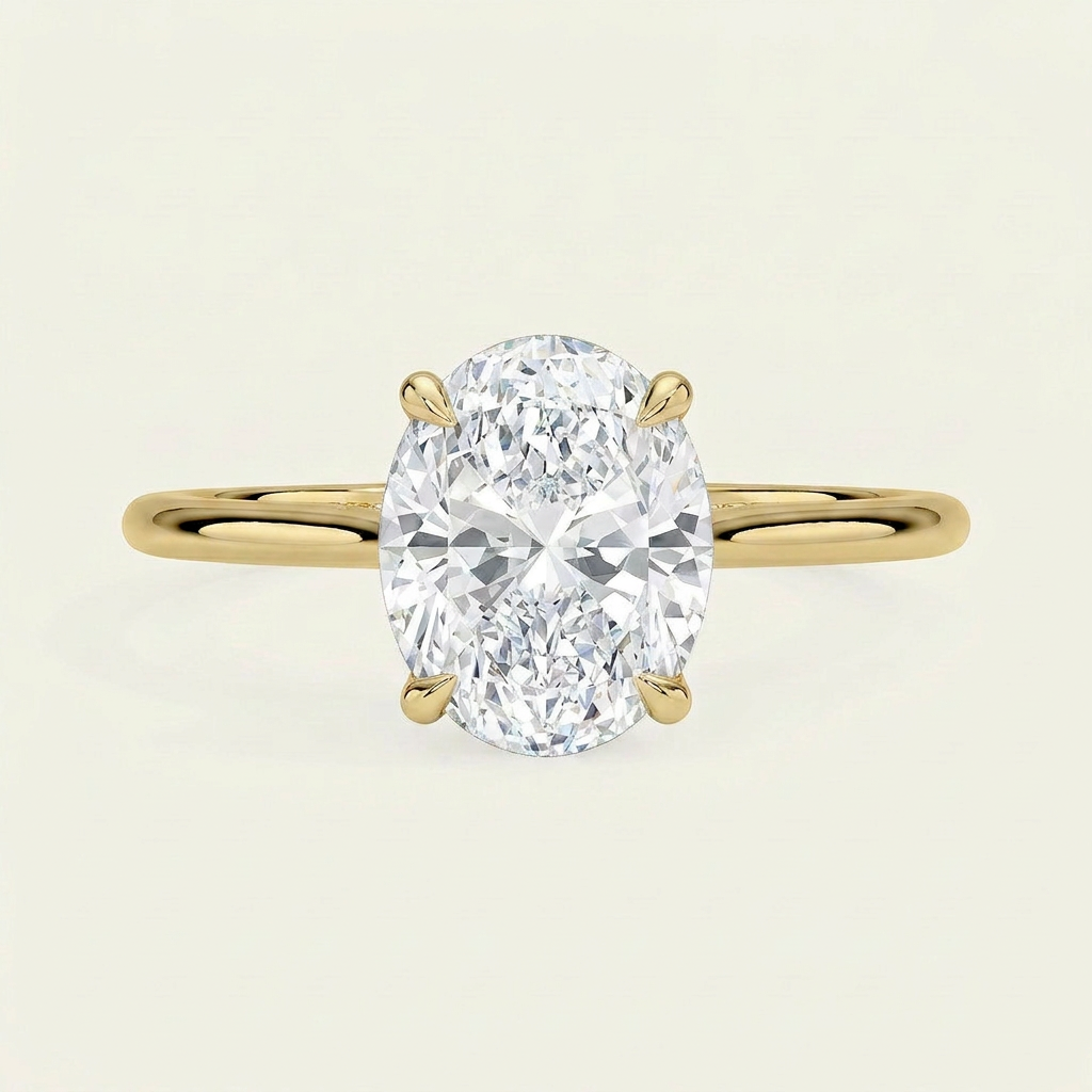 Dawn 1.5mm Diamond Ring in 14K Yellow Gold