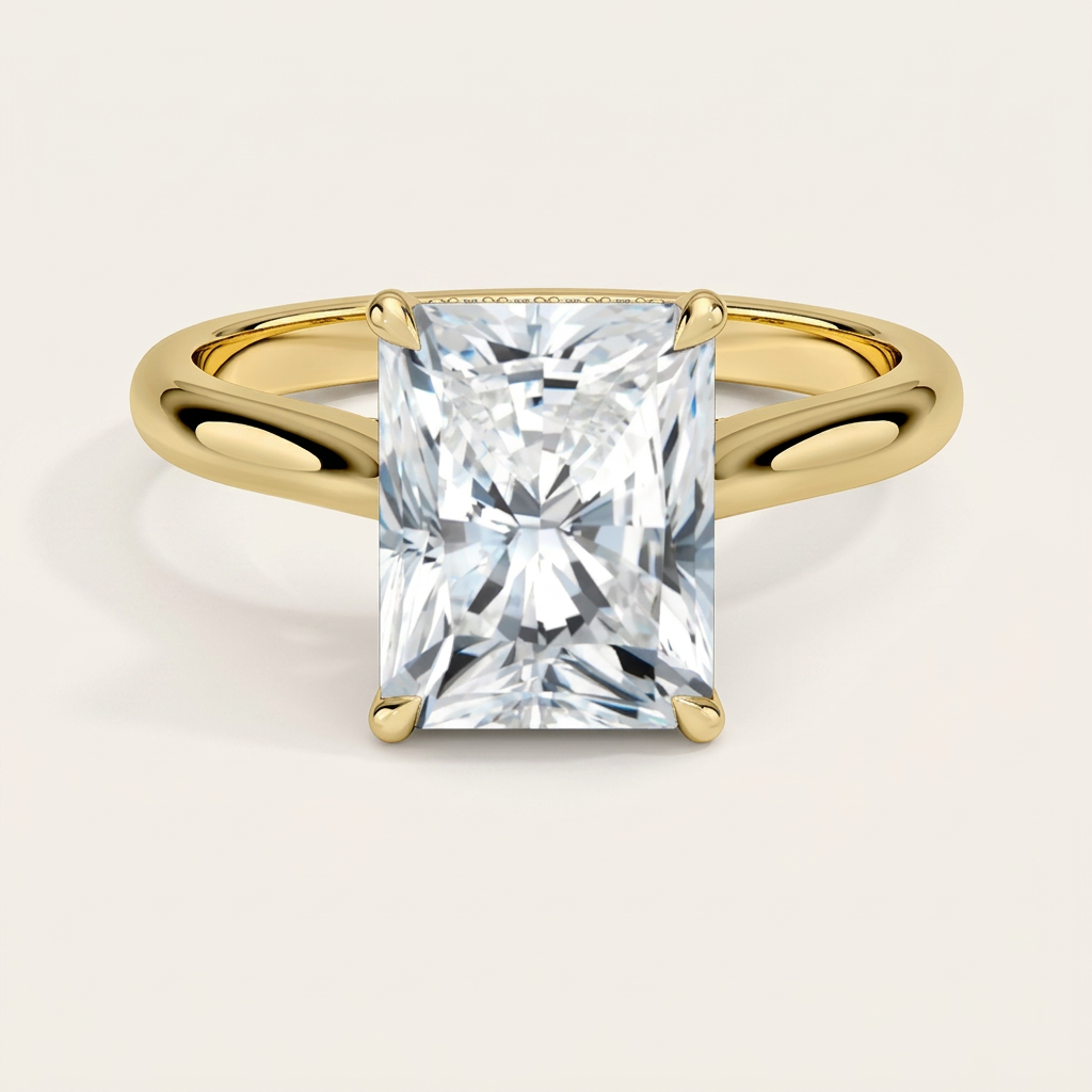 Dawn 2mm Diamond Ring in 14K Yellow Gold