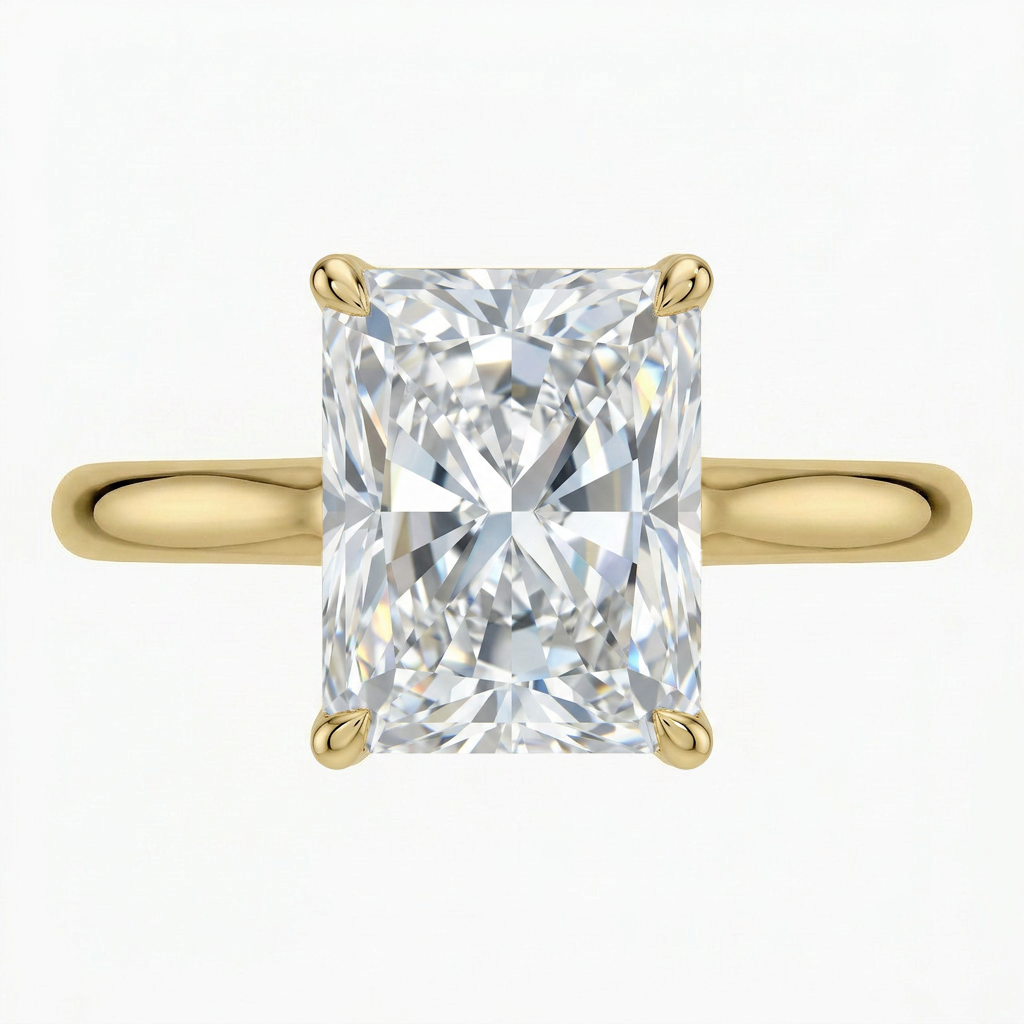 Dawn 2mm Diamond Ring in 14K Yellow Gold