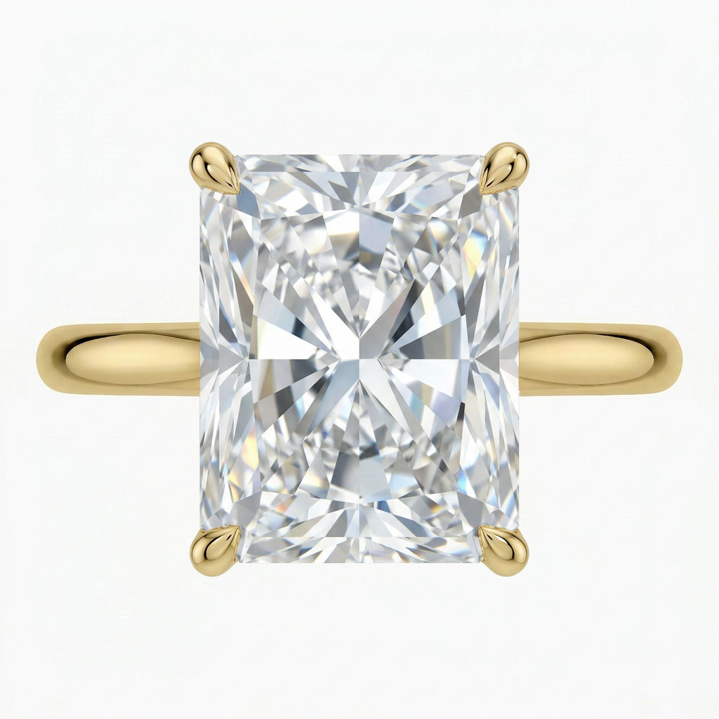 Dawn 2mm Diamond Ring in 14K Yellow Gold