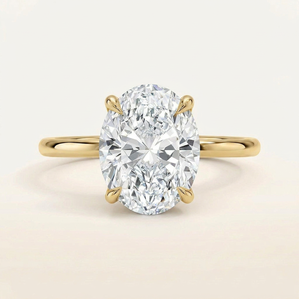 Petite Elodie 1.5mm Ring in 14K Yellow Gold