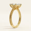 Elsie Engraved Ring in 14K Yellow Gold