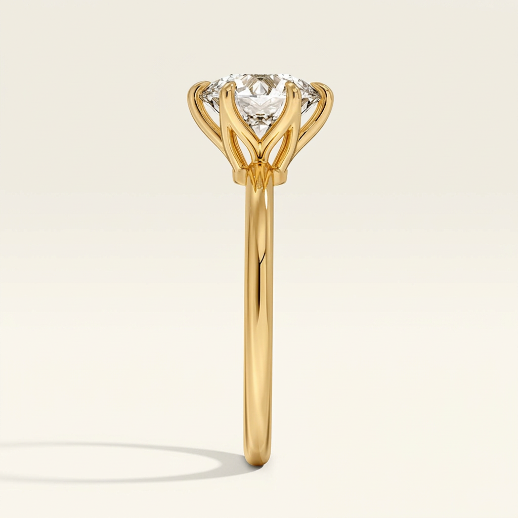 Esme 1.8mm Ring in 14K Yellow Gold