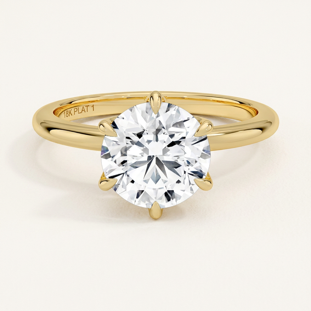 Esme 1.8mm Ring in 14K Yellow Gold