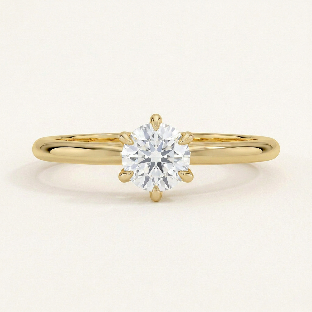 Esme 1.8mm Ring in 14K Yellow Gold