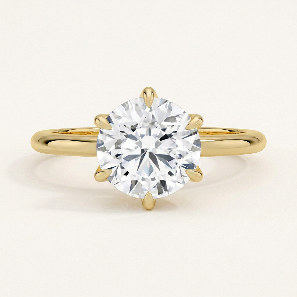 Esme 1.8mm Ring in 14K Yellow Gold
