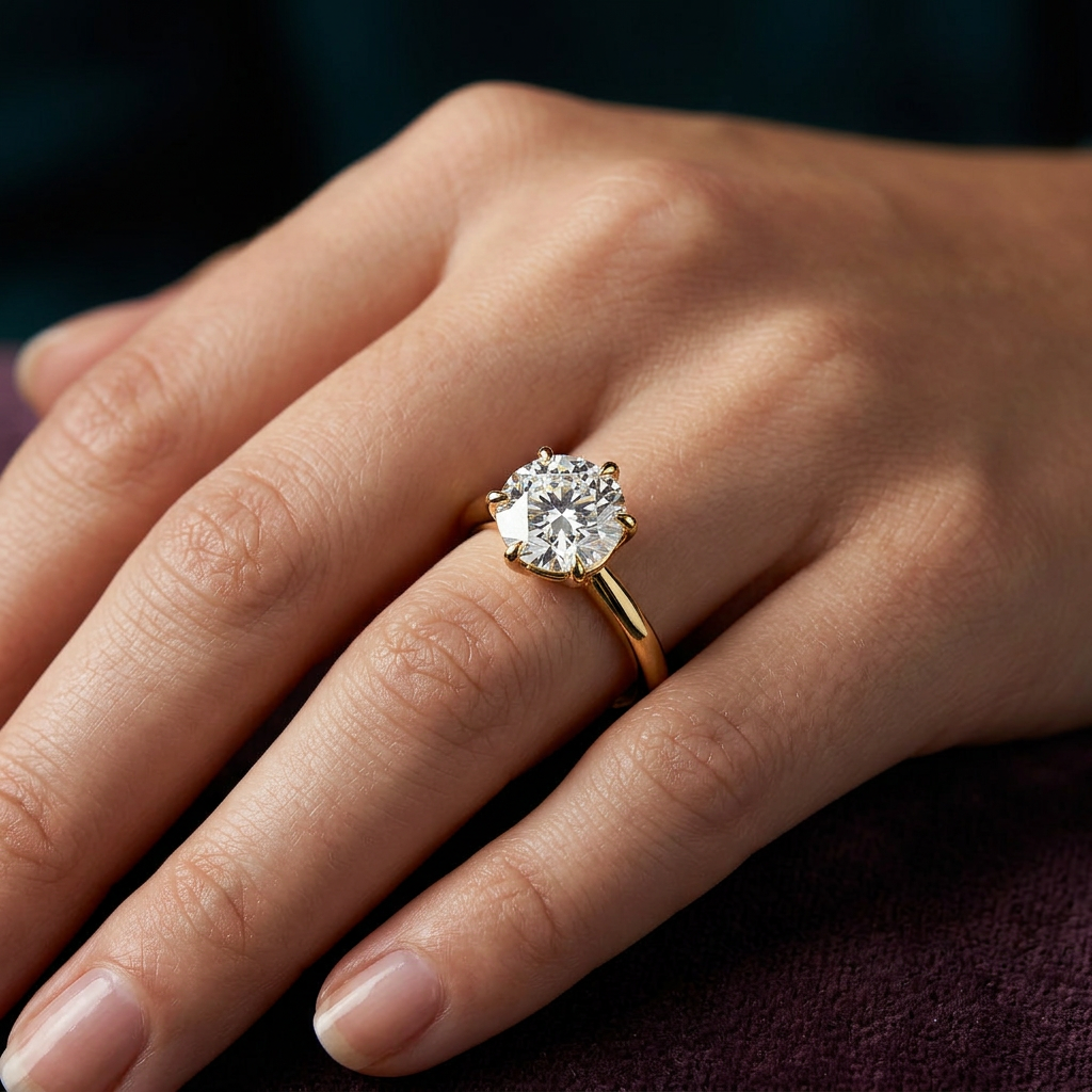 Esme 1.8mm Ring in 14K Yellow Gold