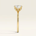 Petal 1.5mm Diamond Ring in 14K Yellow Gold
